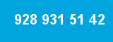928 931 51 42